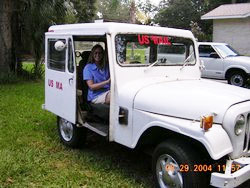 postal jeep