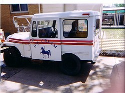 postal jeep